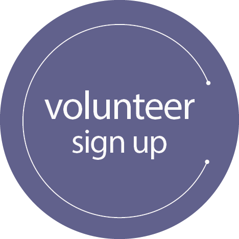 volunteer button