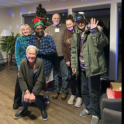 a crane in the garden